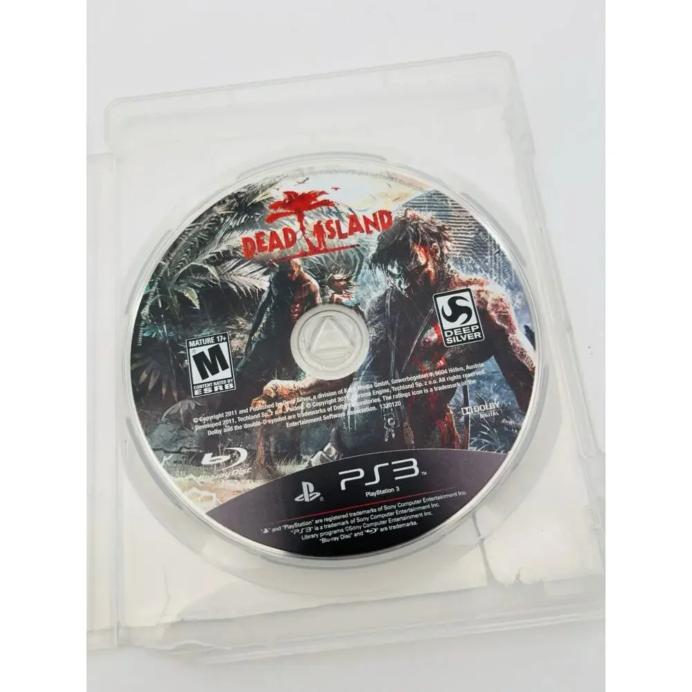 Dead Island PS3 PlayStation 3 Complete In Box With Manual CIB Tested. Works.